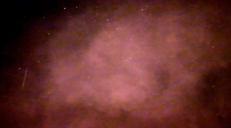 7-16-2019 Band of Light above the Clouds Hyperstar 470nm  IR Analysis